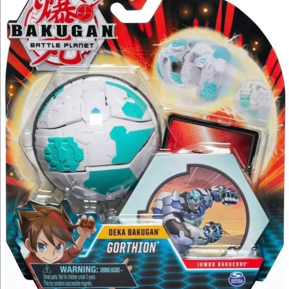 Bakugan Battle Planet Deka Gorthion Jumbo Bakucore